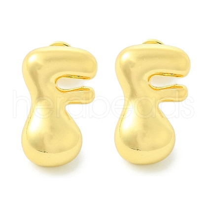Rack Plating Brass Earrings EJEW-S222-01G-F-1