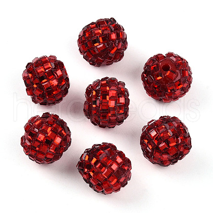 Oapque Acrylic Beads OACR-D307-01J-16MM-1