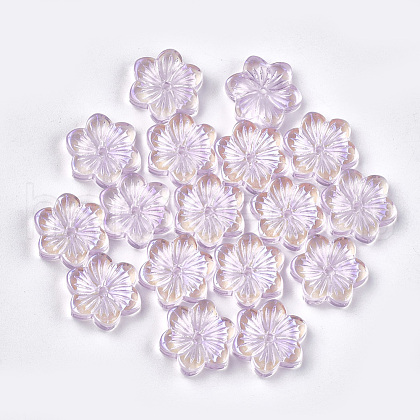 Transparent Glass Beads GGLA-S046-03A-1