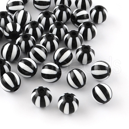 Strip Opaque Acrylic Beads SACR-R885-12mm-01-1