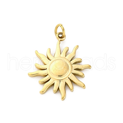 304 Stainless Steel Pendants STAS-U049-02A-03G-1