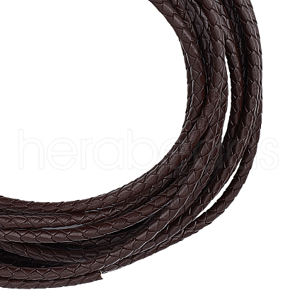 Beebeecraft 5M Braided Leather Cord WL-BBC0001-01A-01-1