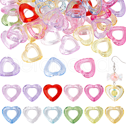   11 Colors Transparent Acylic Bead Frame MACR-PH0001-90-1