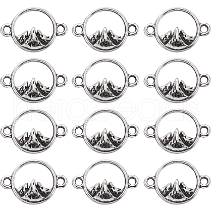 SUNNYCLUE 120Pcs Tibetan Style Alloy Connector Charms TIBEP-SC0002-69-1