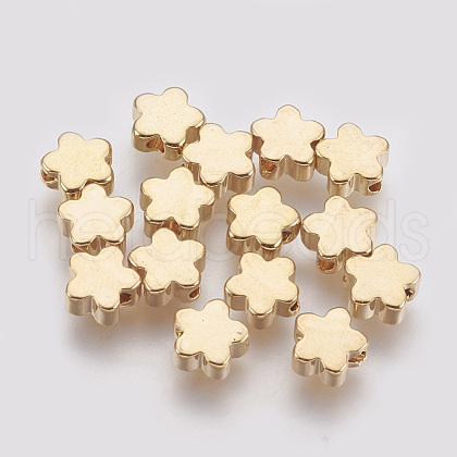 Brass Beads X-KK-T014-104G-1