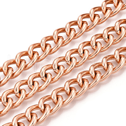 Aluminium Curb Chains CHA-N004-06RG-1