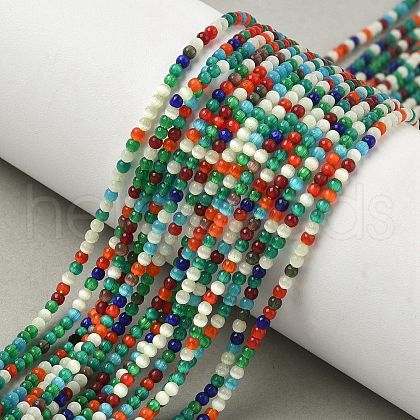 Cat Eye Beads Strands CE-C007-A07-2mm-1