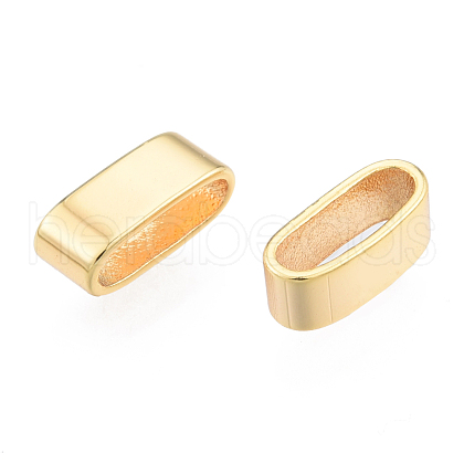 Brass Slide Charms/Slider Beads KK-N231-364-1