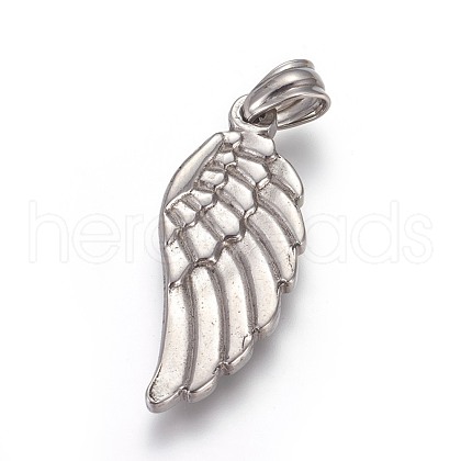 Tarnish Resistant 304 Stainless Steel Pendants STAS-E449-28P-1
