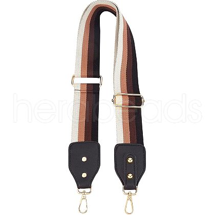 Cotton Fabric & PU Leather Bag Straps FIND-WH0001-55A-1