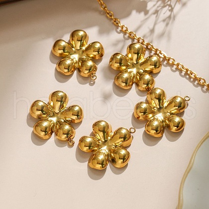 304 Stainless Steel Pendants STAS-M116-40G-1