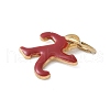304 Stainless Steel Enamel Charms STAS-G353-01G-K-2