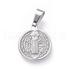 Non-Tarnish 304 Stainless Steel Pendants X-STAS-H458-36P-D-1