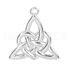 Non-Tarnish 201 Stainless Steel Pendants FIND-PW0004-26P-1