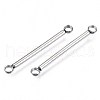 Non-Tarnish 304 Stainless Steel Links Connectors X-STAS-S117-005-2