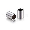 Tarnish Resistant 304 Stainless Steel Tube Beads STAS-O107-07P-E-2