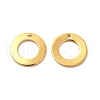 201 Stainless Steel Pendants STAS-P320-28G-1