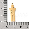 304 Stainless Steel Pendants STAS-S178-05G-B-3