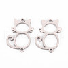 Non-Tarnish 304 Stainless Steel Link Connectors STAS-Q242-045-1
