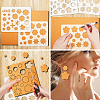 2Pcs 2 Style Acrylic Earring Handwork Template DIY-WH0572-003-3