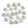 Transparent Acrylic Beads TACR-N010-001-2