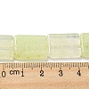Yellow Watermelon Stone Glass Beads Strands G-M420-G06-01-5