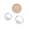 304 Stainless Steel Hoop Earrings EJEW-JE06450-02-4