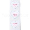 500Pcs Heart with Thank You Roll Stickers DIY-U008-01A-2