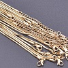 1.5MM Unisex 304 Stainless Steel Snake Chains Necklaces YL8473-2-1