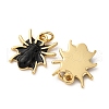 Brass Enamel Pendants KK-Q098-14G-2