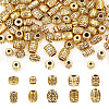 HOBBIESAY 100Pcs 10 Styles Tibetan Style Alloy Beads FIND-HY0003-50-1