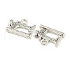 Tibetan Style Zinc Alloy Pendants X-TIBEP-R334-155AS-RS-2