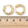 Brass Hoop Earrings EJEW-D320-23G-5