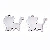 Non-Tarnish 201 Stainless Steel Charms STAS-S110-094P-1