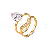 925 Sterling Silver Pave Cubic Zirconia Stackable Finger Rings Sets for Women VY9224-3-2