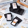 Cardboard Paper Ring Earring Storage Boxes CON-TAC0001-07-7