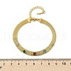 304 Stainless Steel Mesh Chain Bracelets for Women BJEW-P348-01E-G-5