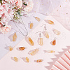 FINGERINSPIRE 16Pcs Rough Raw Natural Citrine Pendants G-FG0001-08-6