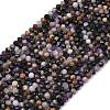 Natural Fluorite Beads Strands G-RM2025-A36-6mm-2