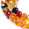 Glass Beads Strands EGLA-A034-M8mm-47-3