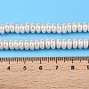 Transparent Spray Painted Glass Beads Strands GLAA-N001-33-5