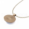 Rainbow Pride Necklace NJEW-F290-01D-3