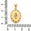 Golden 304 Stainless Steel Pendants STAS-K300-02G-Z-3
