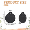 BENECREAT 40Pcs Aluminum Blank Pendants FIND-BC0013-52-2