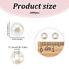 SOFPLATE Imitation Pearl Acrylic Beads OACR-SP0001-23A-01-2