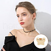 GOMAKERER 40Pcs 2 Style Brass Beads KK-GO0001-03-7