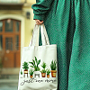 Canvas Women's Tote Bags ABAG-WH0057-001-7