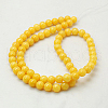 Natural Mashan Jade Round Beads Strands X-G-D263-12mm-XS07-2