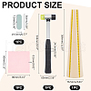 Plastic Bangle Enlarger Stick Mandrel Sizer Tool Kit TOOL--WH0155-144B-2
