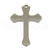 Tarnish Resistant Cross 201 Stainless Steel Pendants STAS-S028-06-1